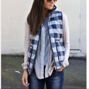 Navy Puffer Vest from JCREW